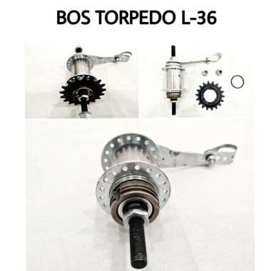 bos sepeda fixie coaster torpedo L 36