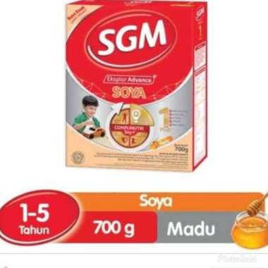 Promo Harga SGM Eksplor Soya 1-5 Susu Pertumbuhan Madu 700 gr - Blibli