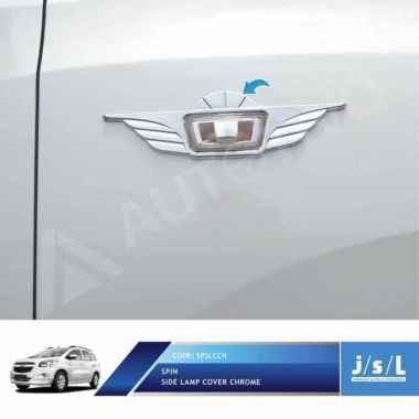 JSL Side Lamp Cover Lampu Samping for Chevrolet Spin CHROME