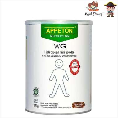 Jual Appeton Weight Gain Adult Coklat Susu Penambah Berat Badan 900 G Online Maret 2021 Blibli