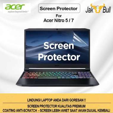Screen Protector / Guard / Anti Gores Laptop Acer Nitro 5 Multicolor