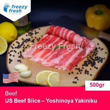 Daging Sapi Slice Yoshinoya Yakiniku - US Beef Slice 500 Gram