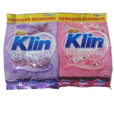 Promo Harga So Klin Softergent Rossy Pink 490 gr - Blibli