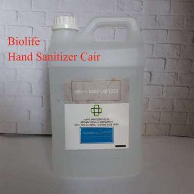 Handsanitizer BIOLIFE Hand Sanitizer cair 2 liter / 2000 Ml antiseptic Sanitasi Kebersihan Tangan da