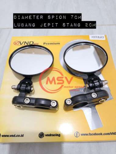 SPION JEPIT BULAT SUPERMOTO CRF-KLX150-WR155-DTRACKER gagang VND