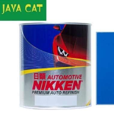 Cat stabilo scothlight Blue skotlet Biru 1kg duco Nikken paint