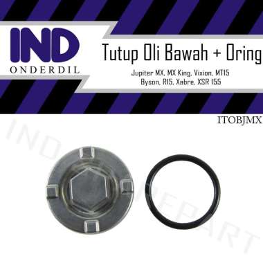 IND Onderdil Baut-Baud Tutup Pembuangan Oli Bawah Vixion Old-NVA-NVL-New-R 155 ABU
