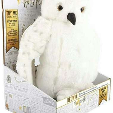 Harry Potter Wow Stuff Hedwig Talking Plush/Burung Hantu Harry Potter