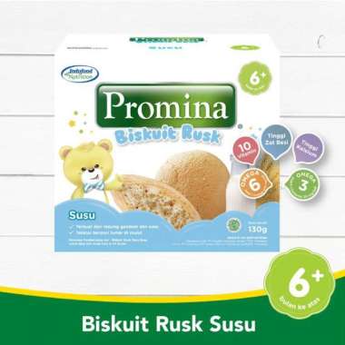 Promina Biskuit Rusk Susu Baby Biscuit 6m+ - 130gr
