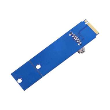 Card Riser Adapter for Bit Coin Miner NGFF M.2 Slot to USB 3.0 Card Riser Adapter for Bit Coin Miner Biru