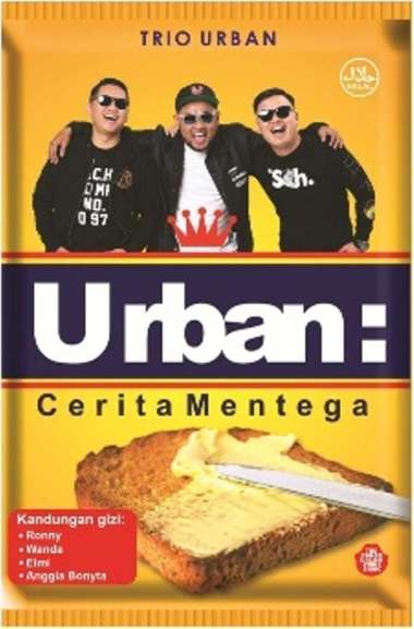 Mizan Buku Novel Urban Cerita Mentega | Novel Populer  Multicolor