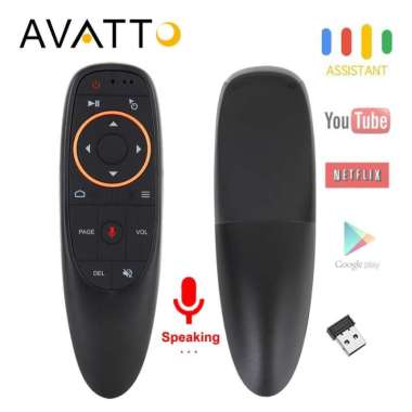Avatto Wireless Air Mouse 6 Axis Gyroscope 2.4ghz With Voice Control G