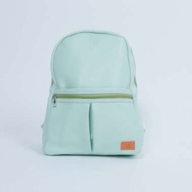 Tas Ransel Wanita - Aurora - Kulit - Besar Hijau