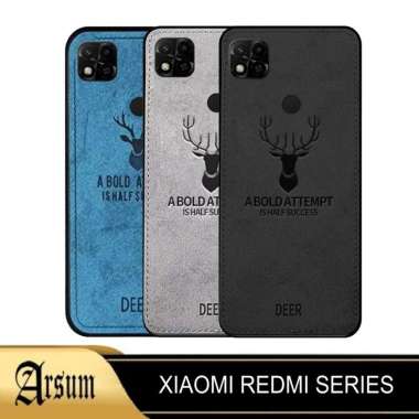 Promo Case DEER Semua Type Xiaomi Redmi Series Softcase Motif Jeans Casing Handphone REDMI 10 BIRU
