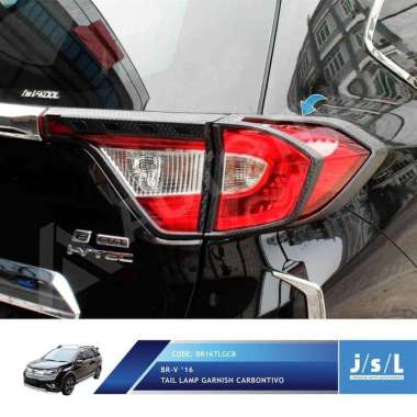 Honda BRV Garnish Lampu Belakang JSL / Tail Lamp Garnish Carbontivo
