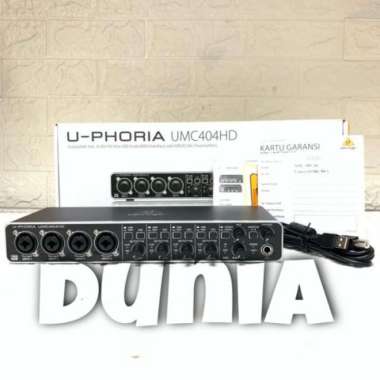 Soundcard Behringer U PHORIA UMC404HD Original Behringer UMC404 HD