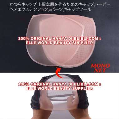 JAPAN IMPORTED - LACE NET MONO BAHAN KAIN LACE WIG KAIN LACE TOUPEE WIG HAIR LACE UNTUK MEMBUAT TOUP