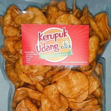 KERUPUK KERIPIK 500 GR EMPING PEDAS MANIS / STIK KERIPIK KENTANG PEDAS MANIS / UDANG PEDAS MANIS HAL