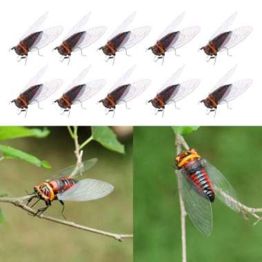Fake Insect  Animal with Magnet Garden Tree Decor Art Ornament 