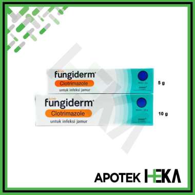 Fungiderm Salep Clotrimazole Kulit Infeksi Jamur 5 gr