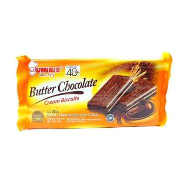 Unibis Biscuit Butter Coklat 195Gr