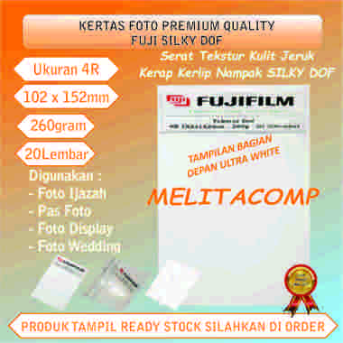 Kertas Foto Silky Dof 4R Fuji