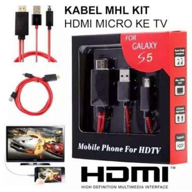 Kabel MICRO USB HDMI/MHL SAMSUNG 2in1 HP TO TV