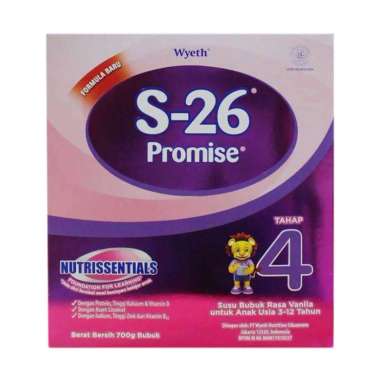 S26 Promise Susu Pertumbuhan