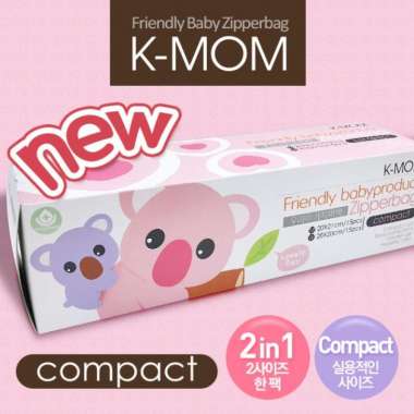 K-MOM FRIENDLY BABY PRODUCT ZIPPERBAG COMPACT
