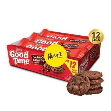 Promo Harga Good Time Cookies Chocochips Double Choc 16 gr - Blibli