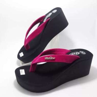 Sandal Wedges Spon Wanita Dewasa Terbaru 2023 36 fuchsia