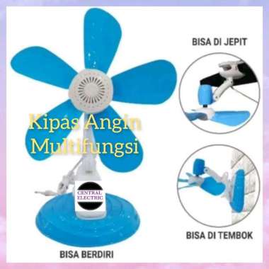 kipas angin jepit/kipas angin duduk/kipas angin tempel/kipas angin 3in1 multifungsi