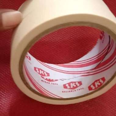 Isolasi kertas Sks 1' ,24mm panjang 15meter
