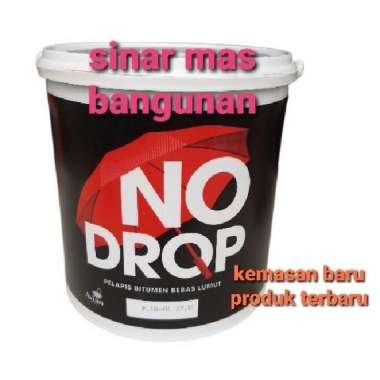 No drop bitumen 4kg hitam,nodrop bitumen pelapis anti bocor 4kg hitam