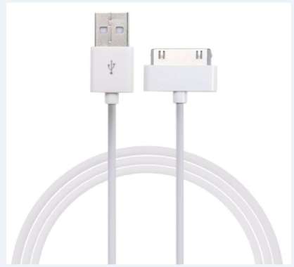 Kabel Data Charger Iphone 4 / 4S / Ipad 1 / 2 / Ipod Transfer Data 30 Pin Cable Charger Premium High