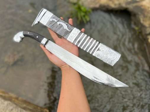 golok sembelih hewan baja per siap pakai