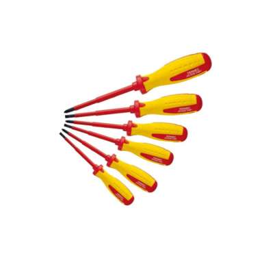Spero VDE Insulated Screwdriver 1000V - Obeng Listrik 1000 Volt Red
