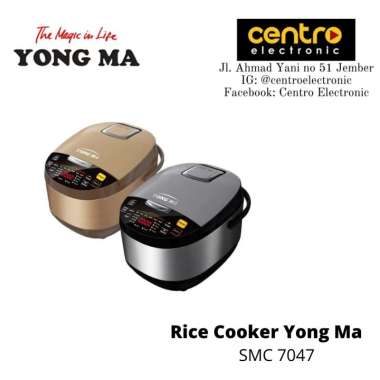 Rice Cooker YongMa SMC7047 stainless