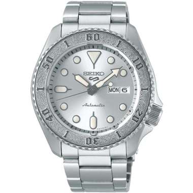 SEIKO 5 Sports Automatic SRPE-71K1Y 24 Jewels 4R36 Original Garansi Resmi Silver