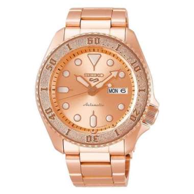 SEIKO 5 Sports Automatic SRPE72K1 24 Jewels 4R36 Original Garansi Resmi ROSEGOLD
