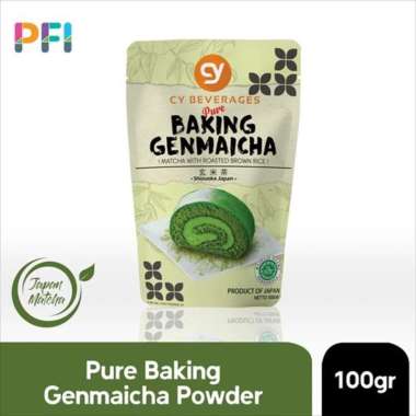 CY PURE BAKING GENMAICHA 100G (MATCHA WITH ROASTED BROWN RICE)
