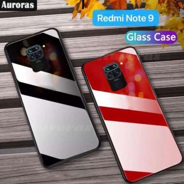 REDMI NOTE 9 HAKUNAMATATA Glass Case Silikon Hard Case Handphone Multicolor