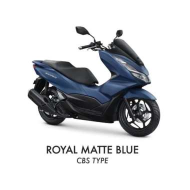 [2023] SEPEDA MOTOR HONDA NEW PCX 160 CBS TYPE ROYAL MATTE BLUE Bali