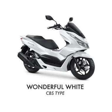[2023] SEPEDA MOTOR HONDA NEW PCX 160 CBS TYPE WONDERFUL WHITE Bali