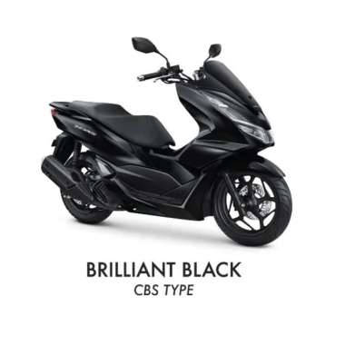 [2023] SEPEDA MOTOR HONDA NEW PCX 160 CBS TYPE BRILLIANT BLACK Bali