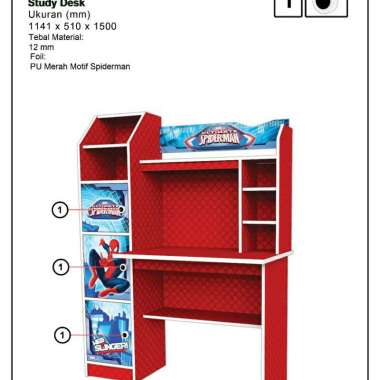Jual Meja Belajar Anak Sd Terbaru Harga Murah Blibli Com