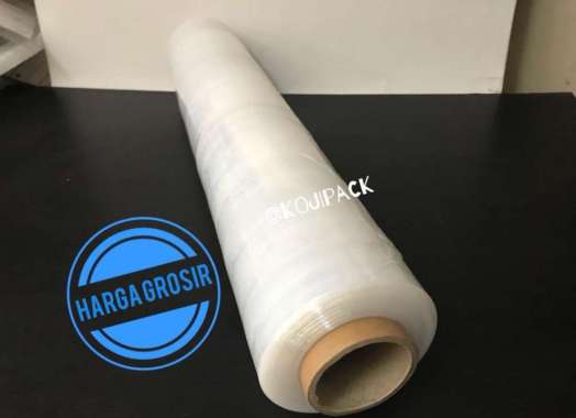 Plastik Wrap Barang 50cm x 300m Stretch Film Wrapping Plastic Tebal