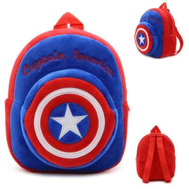 JOYFULBABY Captain America Tas Ransel Anak Blue