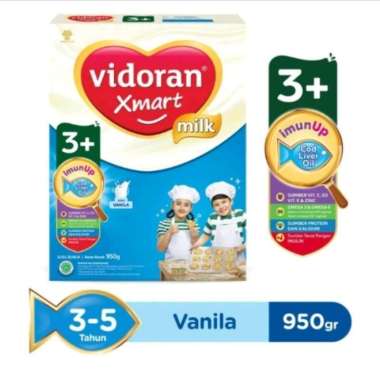 Promo Harga Vidoran Xmart 3 Vanilla 950 gr - Blibli