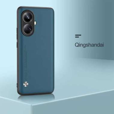 CASE REALME 10 PRO 10 PRO PLUS 5G PREMIUM VEGAN LEATHER REALME10PROPLUS Hijau